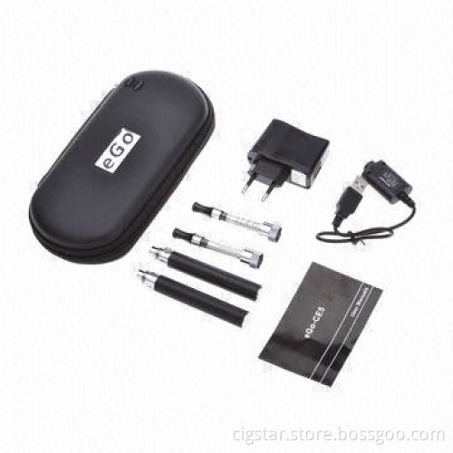 Health eGo CE5 Double E-cigarette Starter Kit with Blister/Zipper Package, 3.2-4.8V Variable Voltage